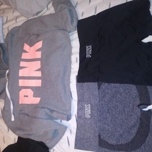 Pink bike shorts seamless